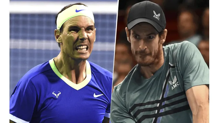 Rafael Nadal vs. Andy Murray por el Mubadala World Tennis Championship (Foto: Getty Images).
