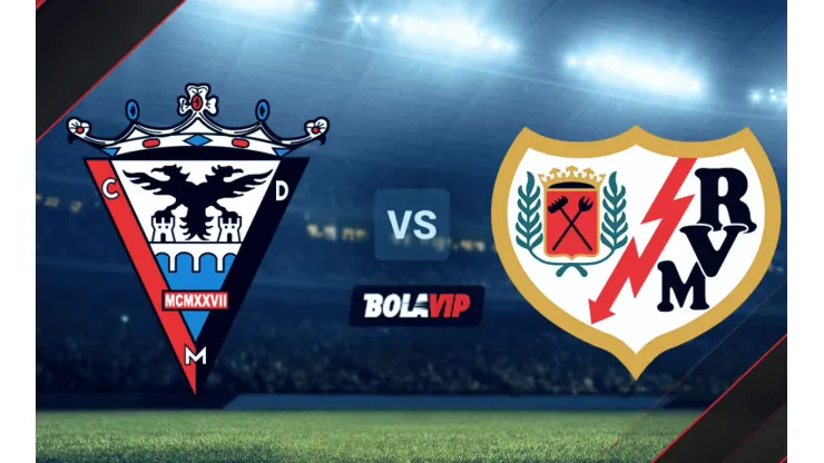 Mirandés vs. Rayo Vallecano por la Copa del Rey.
