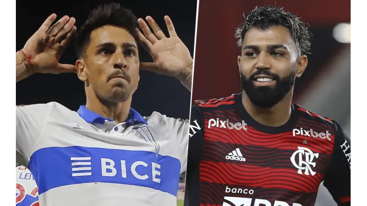 Universidad Católica vs. Flamengo por la Copa Libertadores (Foto: Getty Images).
