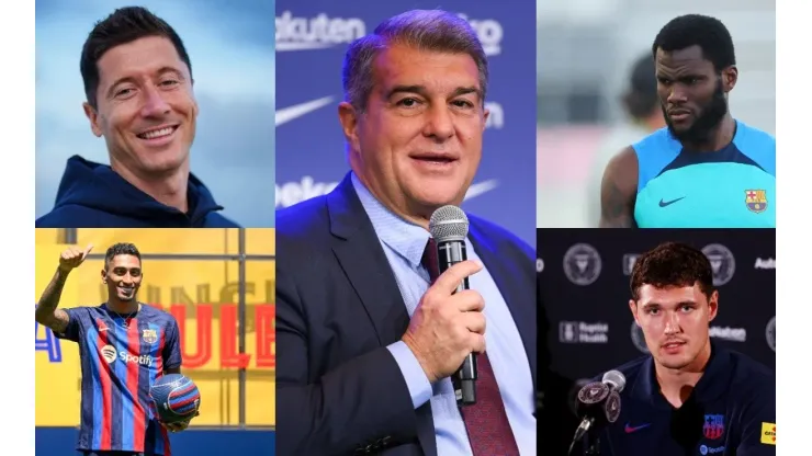 Joan Laporta, Robert Lewandowski y otros fichajes del Barcelona.
