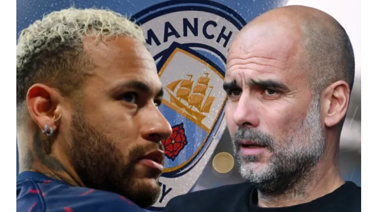 Neymar, Pep Guardiola y Manchester City.
