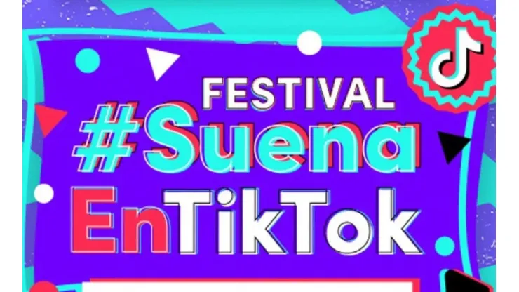 El festival Suena en Tiktok será HOY, miércoles 10 de agosto.
