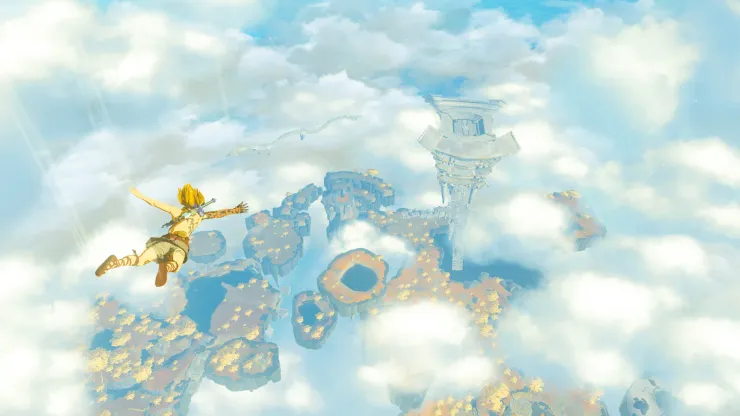 Cómo llegar a las islas flotantes en Zelda: Tears of the Kingdom