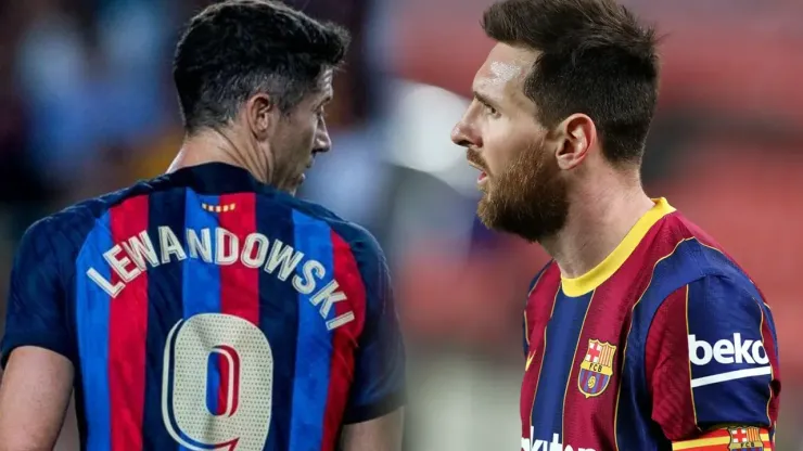 Messi podría regresar al Barcelona luego de reunirse con Lewandowski en París