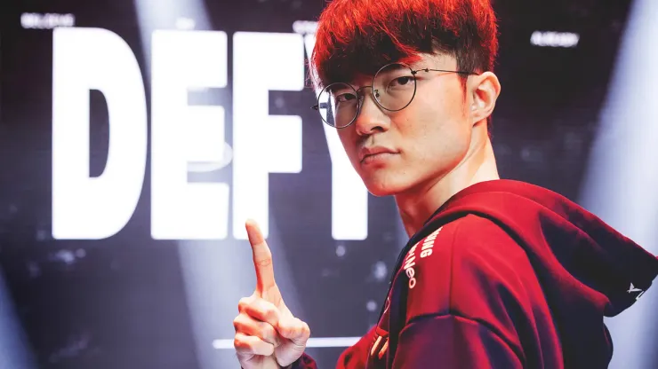 Lee "Faker" Sang-hyeok - Photo by Colin Young-Wolff/Riot Games
