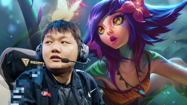 Yagao estrena los nuevos camuflajes de Neeko en la LPL de League of Legends