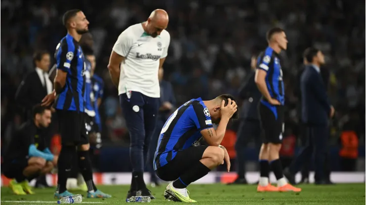 Inter tampoco pudo cortar la mala racha en esta temporada para los equipos italianos
