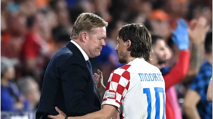 Hasta Koeman lo felicitó: el mundo rendido a los pies de Modric