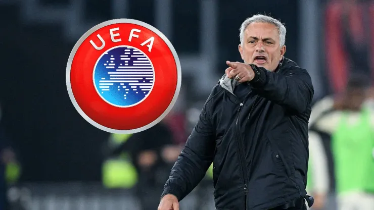 Mourinho, suspendido por la UEFA.
