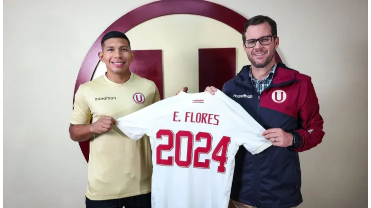 La nueva función de Edison Flores en la "U"
