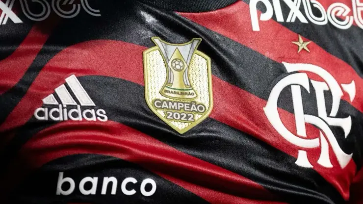 Flamengo utilizó un parche equivocado en su partido ante Santos. Foto: Todo Sobre Camisetas.
