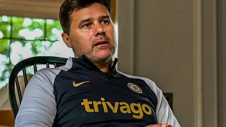 Mauricio Pochettino en su primera entrevista como DT del Chelsea
