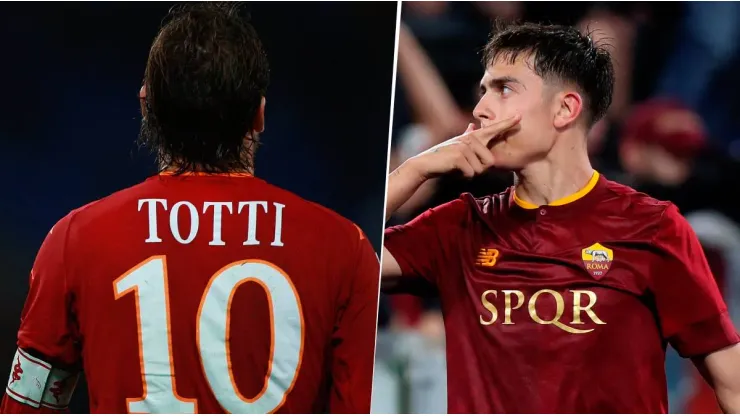 La Roma busca mantener a Paulo Dybala ofreciéndole la 10 que utilizó Francesco Totti. Getty Images.
