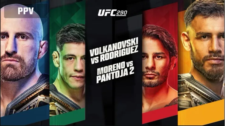 UFC 290 llega con un nuevo evento con títulos en juego.
