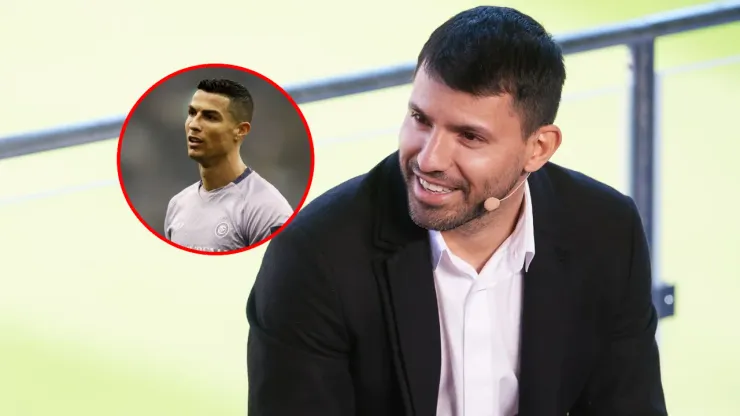 Kun Agüero habló sobre Cristiano.
