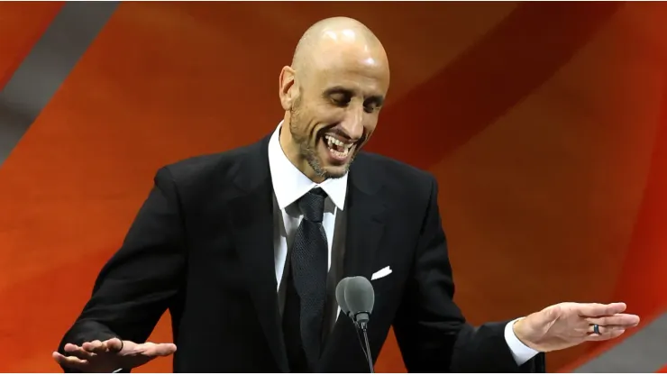 Emanuel Ginobili, leyenda de la NBA.
