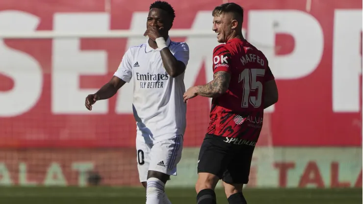 Vinícius Júnior declaró por las agresiones que sufrió en Mallorca. Getty Images.
