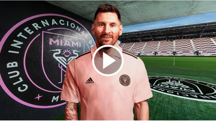 Lionel Messi es presentado en Inter Miami.
