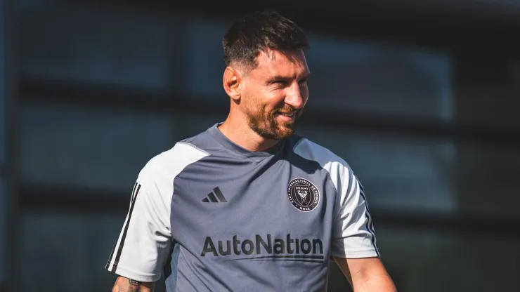 Inter Miami difundió las primeras imágenes de Lionel Messi entrenando bajo las órdenes de Gerardo Martino. @InterMiamiCF
