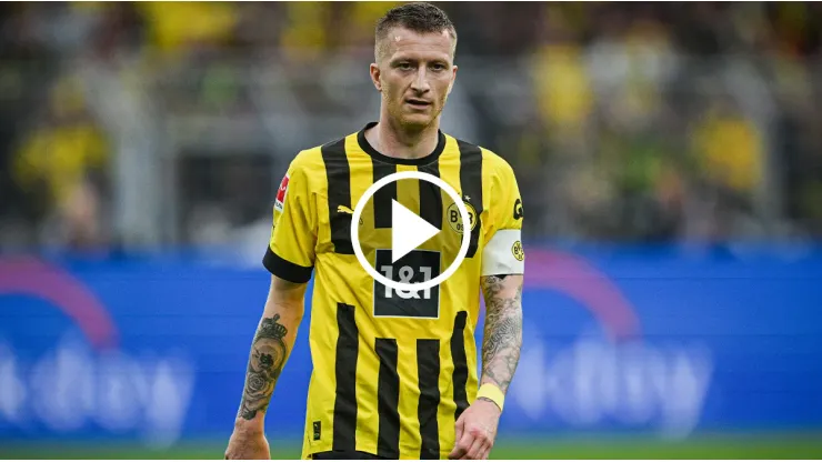 Borussia Dortmund se presenta con Marco Reus de capitán.
