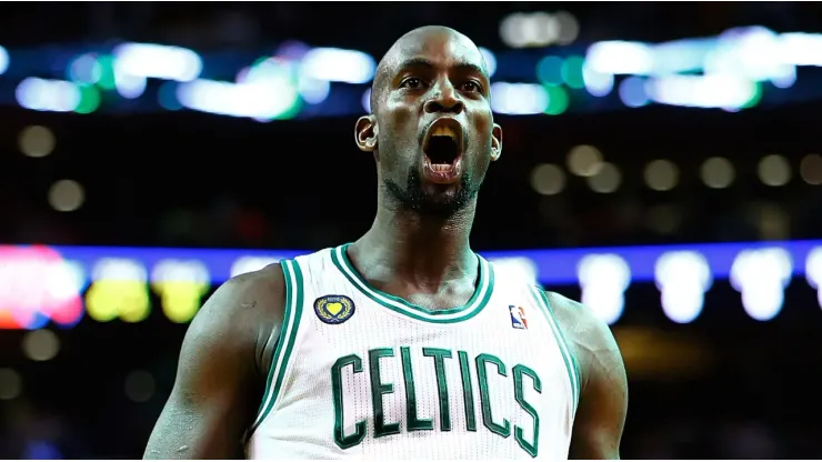 Kevin Garnett, leyenda de la NBA.
