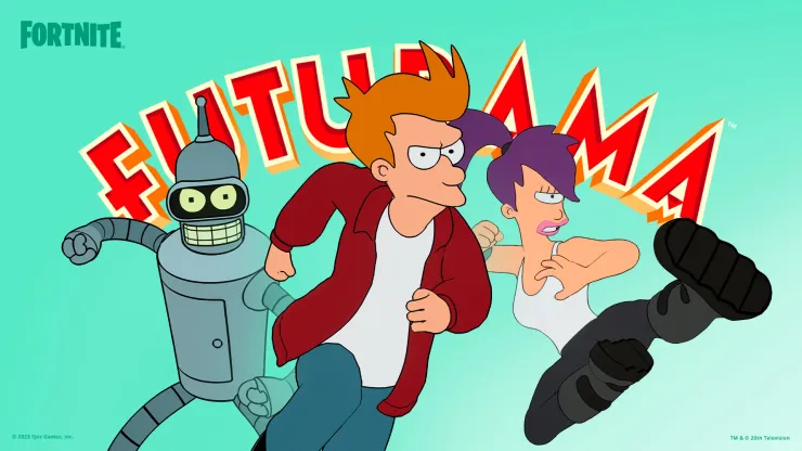 Finalmente, Fortnite lanzó la colaboración con la serie animada, Futurama.
