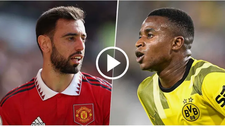 Manchester United vs. Borussia Dortmund por un amistoso.
