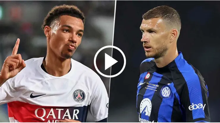 PSG vs. Inter por un amistoso internacional.
