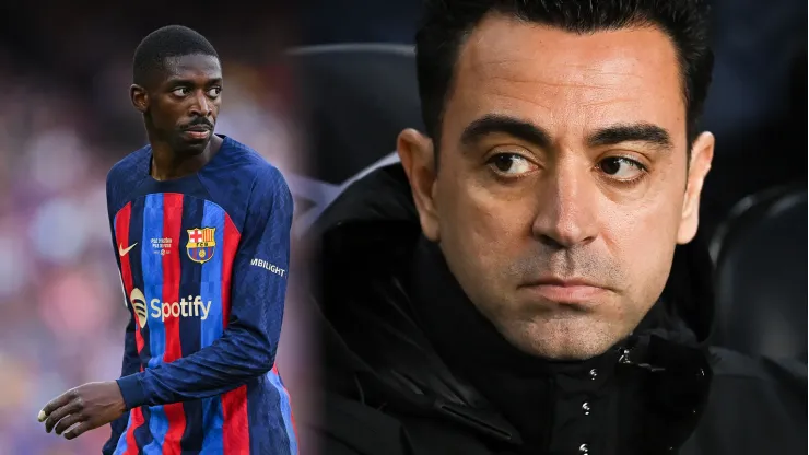 Xavi apuntó contra Dembélé por su salida del Barcelona
