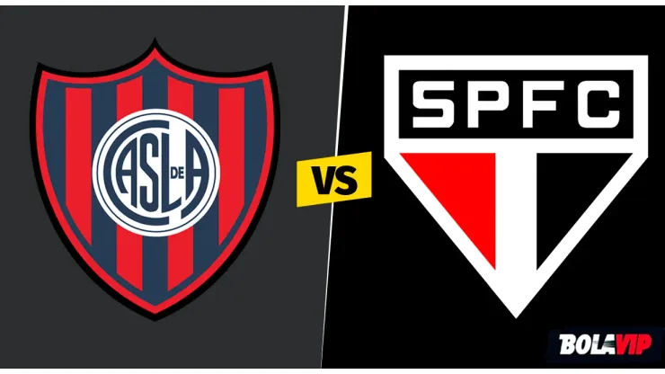 San Lorenzo y Sao Paulo juegan en la Copa Sudamericana 2023.
