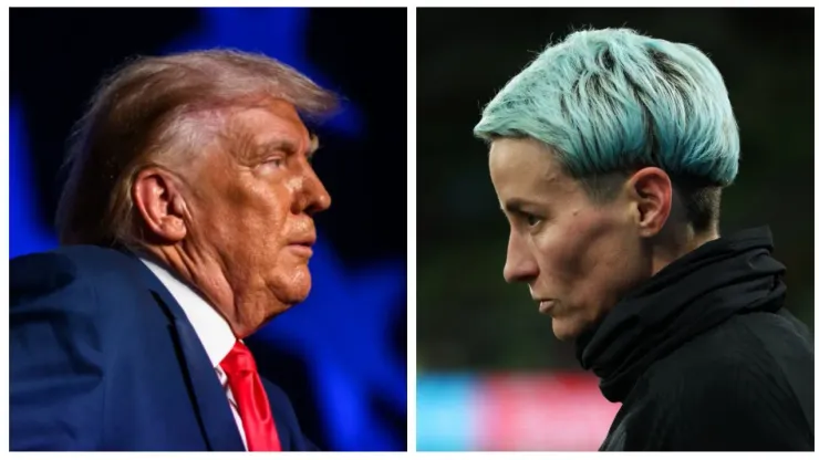 Donald Trump reavivó su pelea con Megan Rapinoe: "Buen tiro"