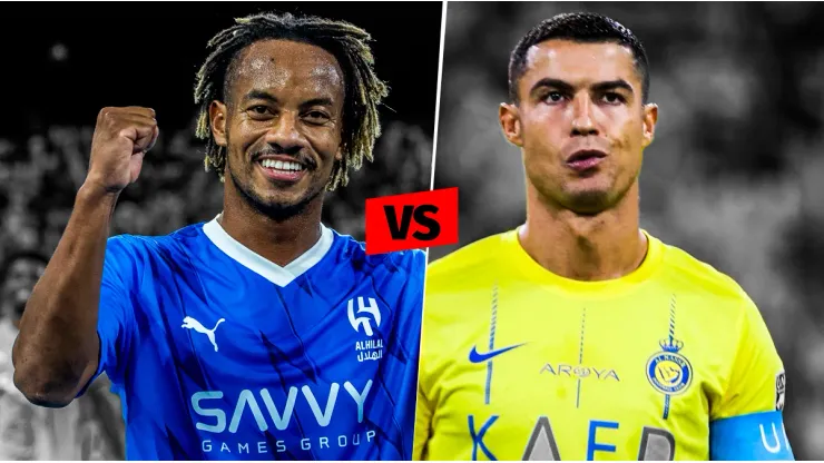 André Carrillo vs Cristiano Ronaldo por la final del Campeonato de Clubes Árabes