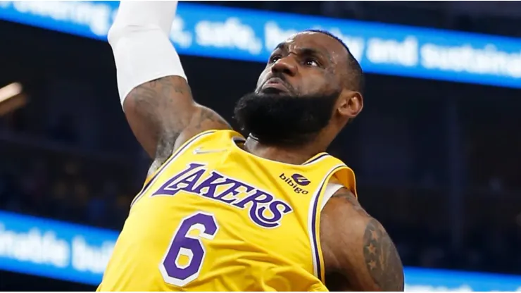 LeBron James, estrella de Los Angeles Lakers.
