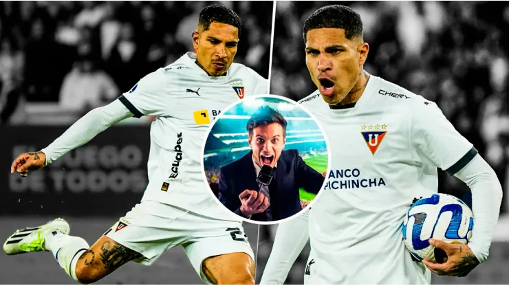 Prensa se rindió ante Paolo Guerrero luego de su golazo de penal con Liga de Quito