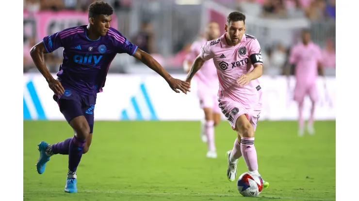 Lionel lleva ocho goles en cinco partidos disputados con la camiseta del Inter Miami. 
