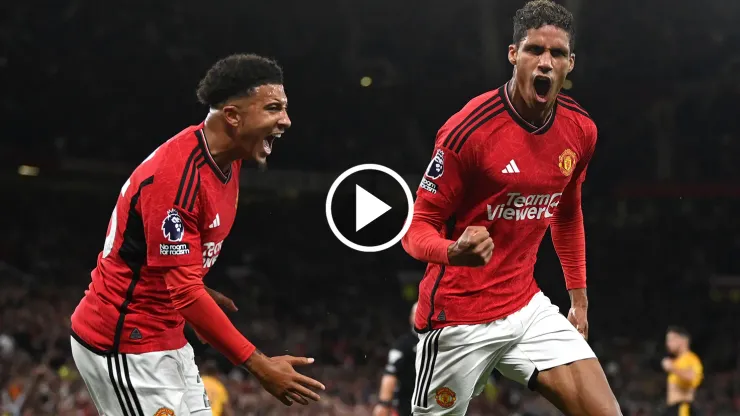 Raphael Varane le dio el triunfo al Manchester United
