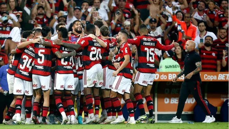 Sampaoli fue protagonista del triunfo de Flamengo y su paso a la final de la Copa Brasil
