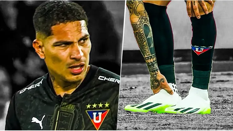 Con una posible lesión: Paolo Guerrero asustó a todos en LDU