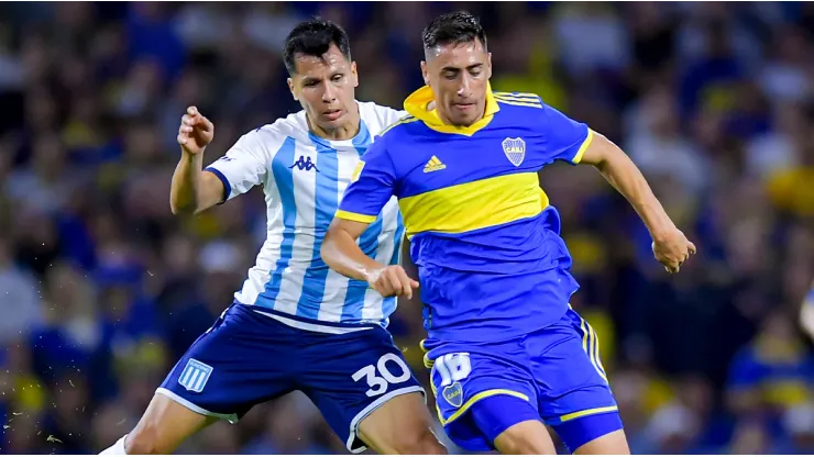 Boca y Racing juegan en la Copa Libertadores 2023.
