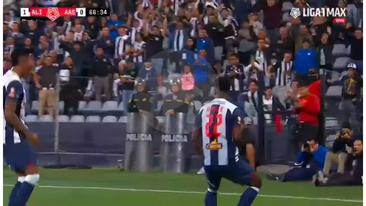 Rodríguez marca el gol del alivio para Alianza Lima