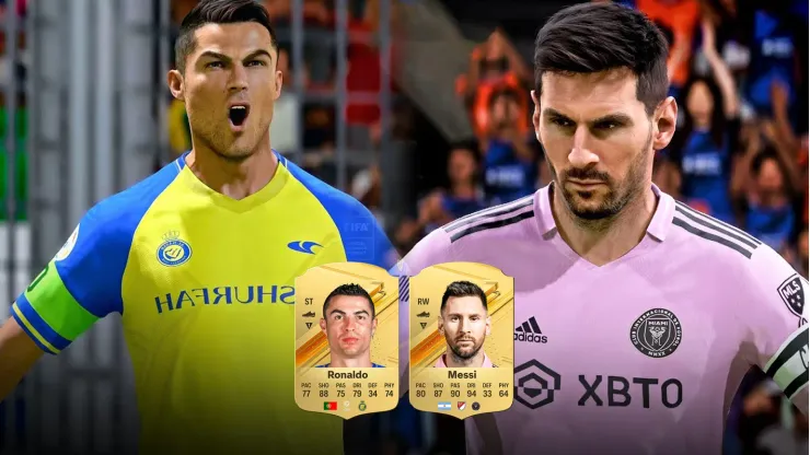 Reveladas las valoraciones de Messi y Cristiano Ronaldo en el EA FC 24
