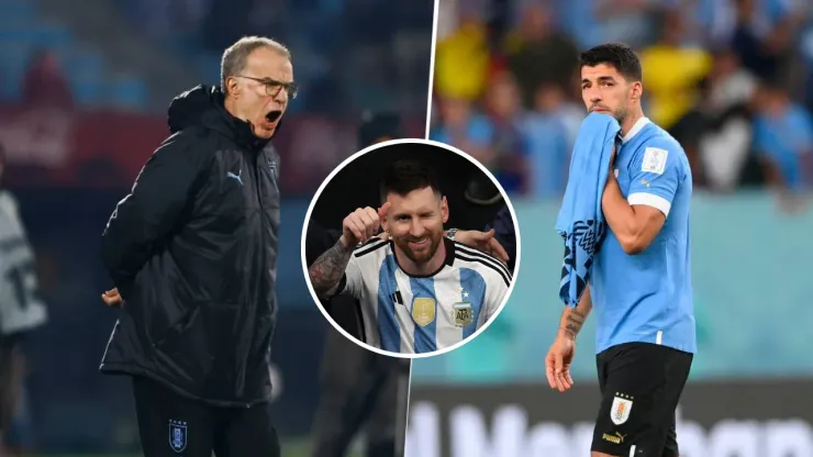 Lionel Messi salió favorecido por la decisión de Marcelo Bielsa de prescindir de Luis Suárez. Getty Images.
