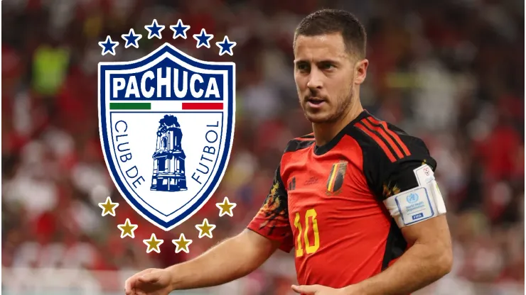 Pachuca invitó a Hazard a unirse al equipo.
