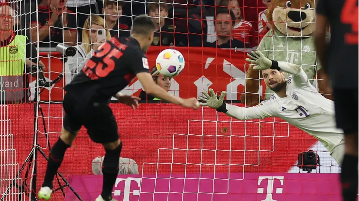 Tucu Palacios le aguó la fiesta al Bayern Múnich y le dio el empate al Leverkusen en el último minuto
