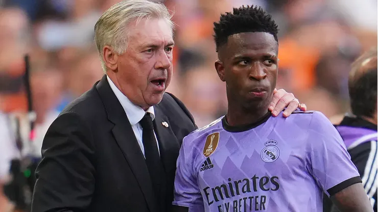 Ancelotti, irónico sobre la ausencia de Vinicius en The Best: "lo encontré llorando en el vestuario"
