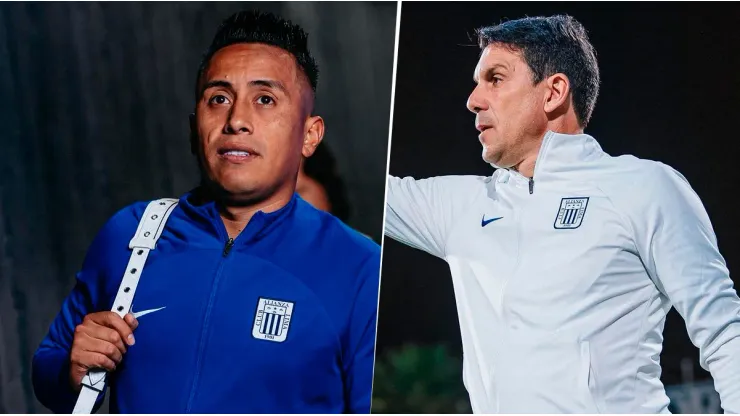 Alianza Lima, Christian Cueva, Mauricio Larriera.
