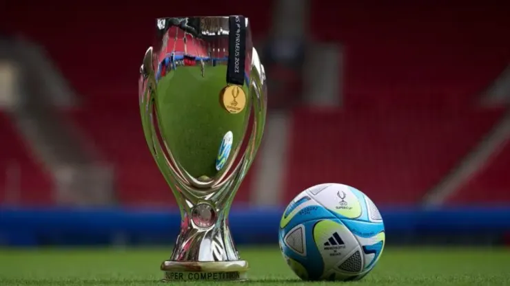 UEFA informó que la Supercopa de Europa 2024 se jugará en el Estadio Nacional de Varsovia, Polonia. Getty Images.
