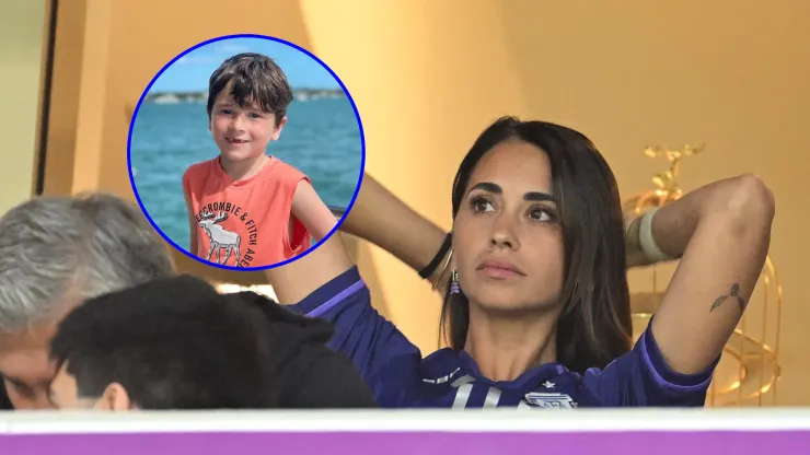 Antonela Roccuzzo y Mateo Messi sufren por una mala noticia.
