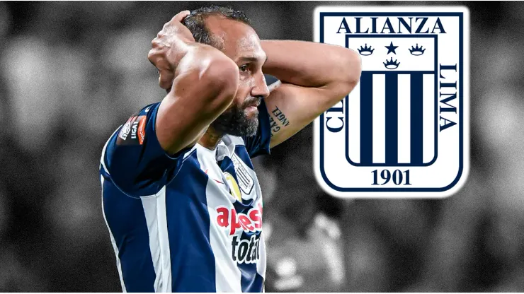 Alianza Lima, Christian Cueva y Carlos Zambrano.
