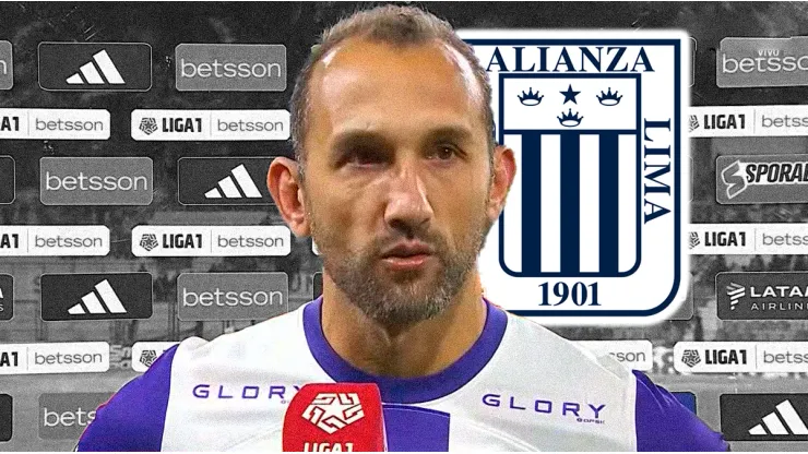 Hernán Barcos y Alianza Lima.
